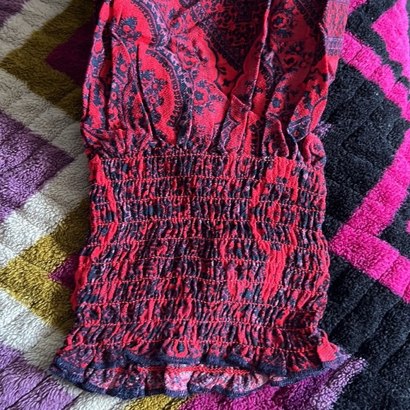 Free People Strapless Romper Onesie Medium - Picture 2 of 8